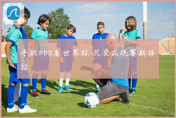 手机app看世界杯 沉浸式观赛新体验