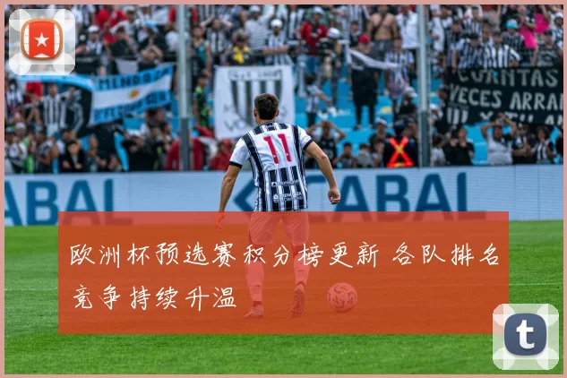 欧洲杯预选赛积分榜更新 各队排名竞争持续升温