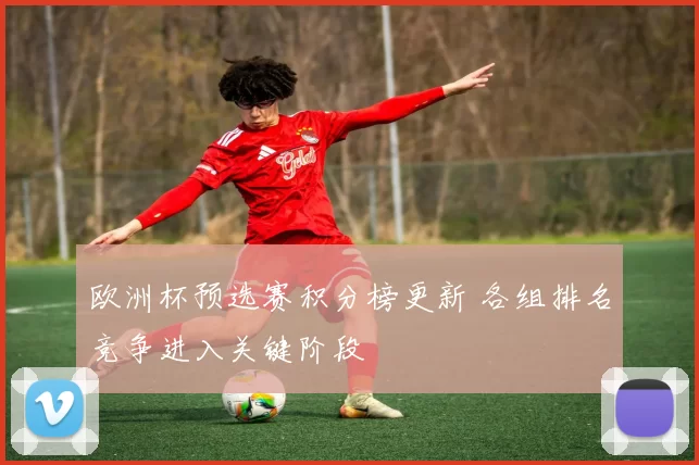 欧洲杯预选赛积分榜更新 各组排名竞争进入关键阶段