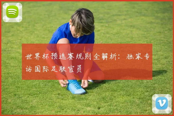 世界杯预选赛规则全解析:独家专访国际足联官员